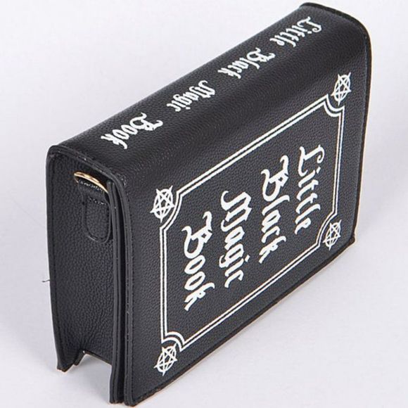 SALE REG $48 New Black Magic Book Crossbody/Shoulder Bag - Picture 2 of 6